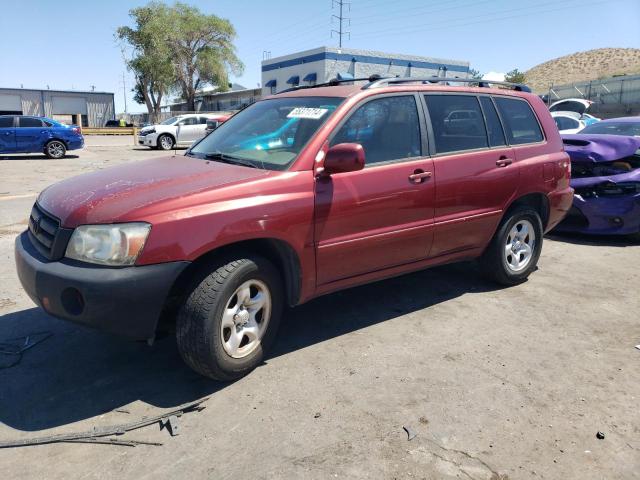 toyota highlander 2005 jtedd21a050121252