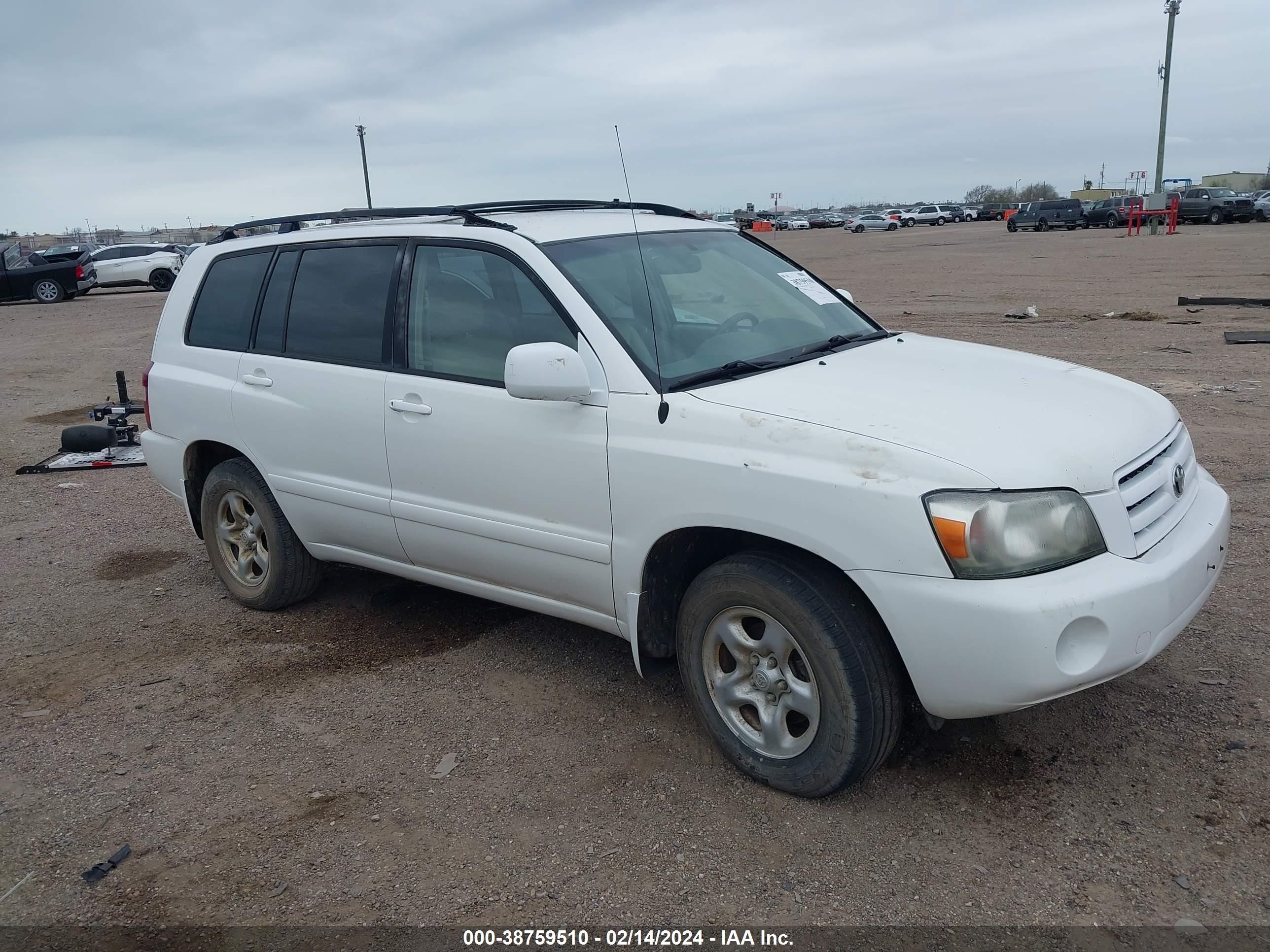 toyota highlander 2004 jtedd21a140088177