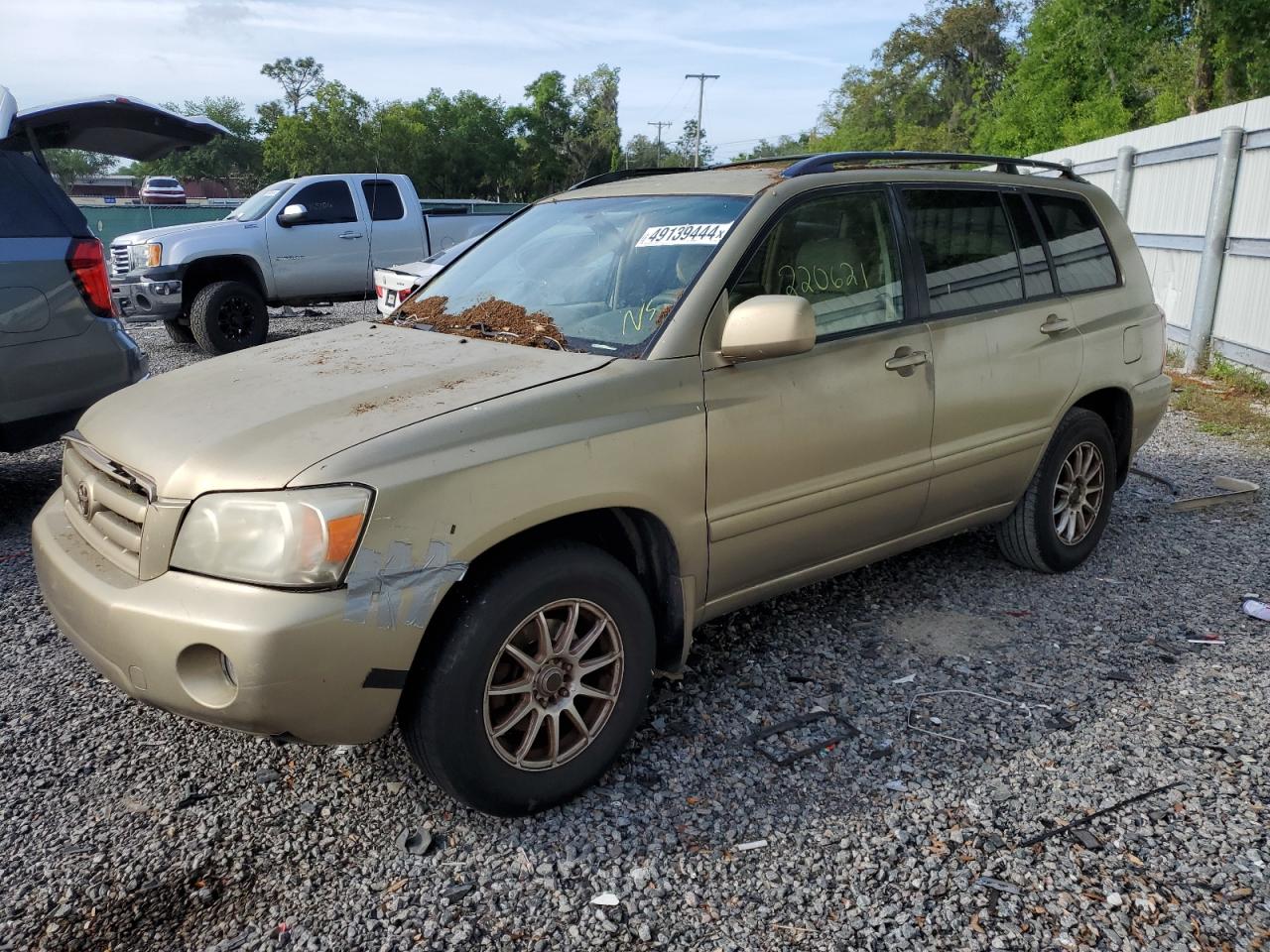 toyota highlander 2005 jtedd21a350113825