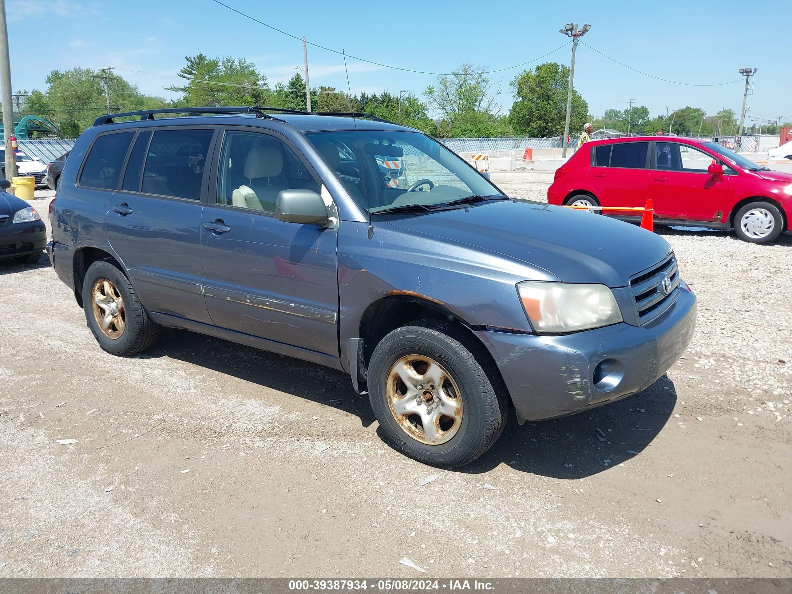 toyota highlander 2006 jtedd21a960139637