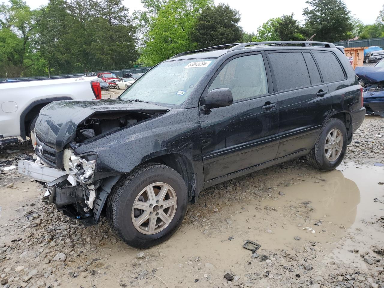 toyota highlander 2007 jtedd21a970166404