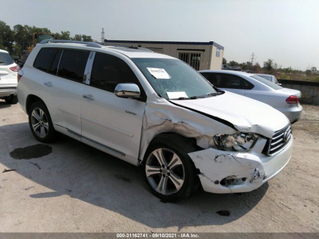 toyota highlander 2010 jtedk3eh6a2164978