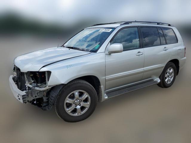 toyota highlander 2004 jtedp21a040003501