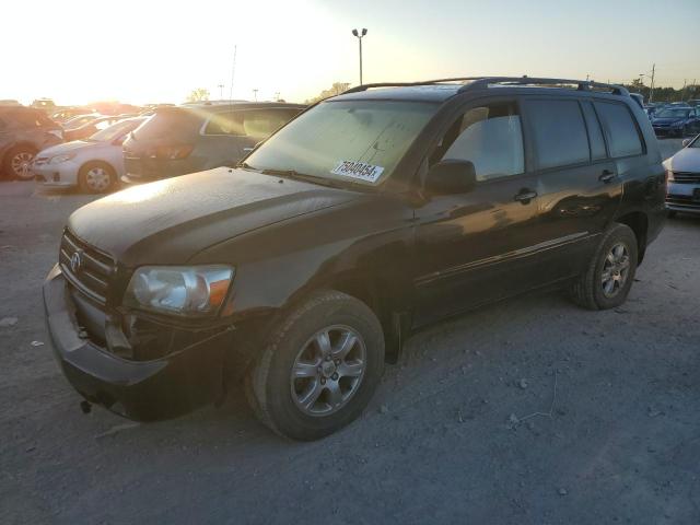 toyota highlander 2005 jtedp21a050045510