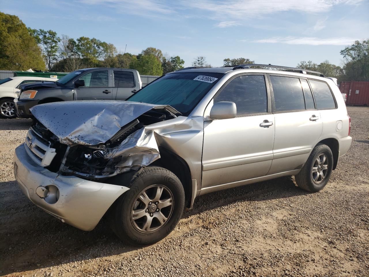 toyota highlander 2007 jtedp21a070146470