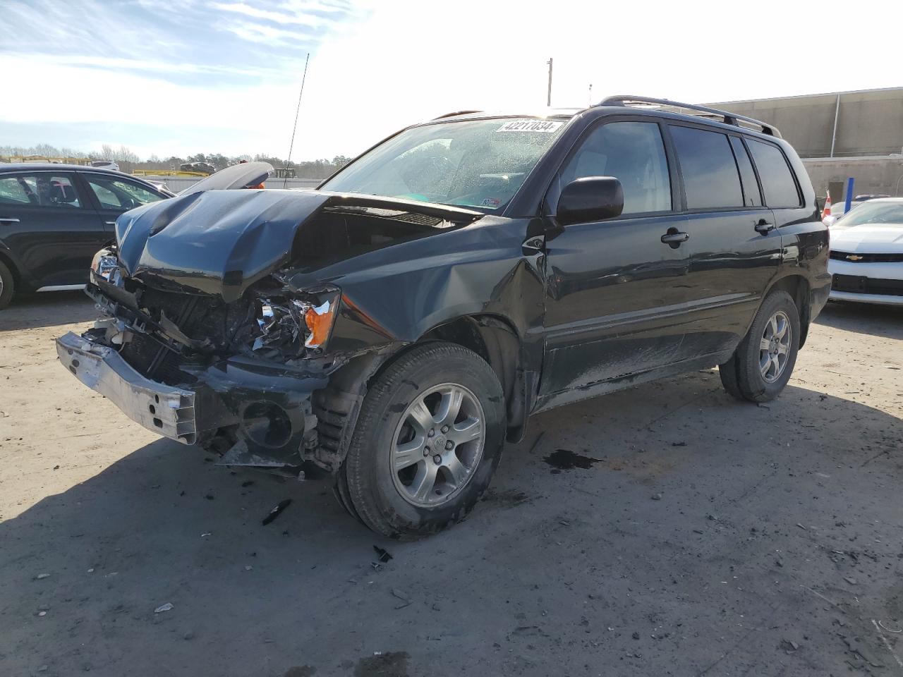 toyota highlander 2006 jtedp21a160104646