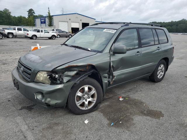 toyota highlander 2006 jtedp21a160121740