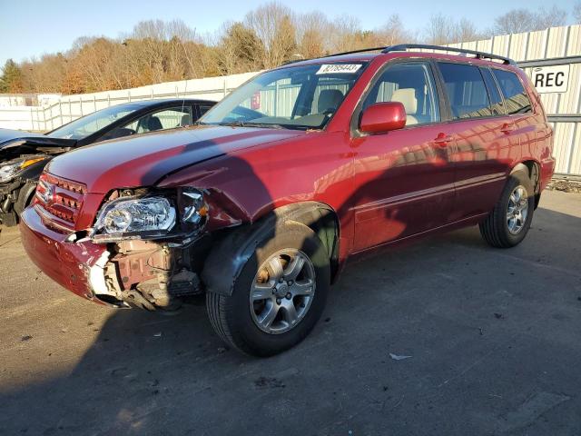 toyota highlander 2005 jtedp21a250089461