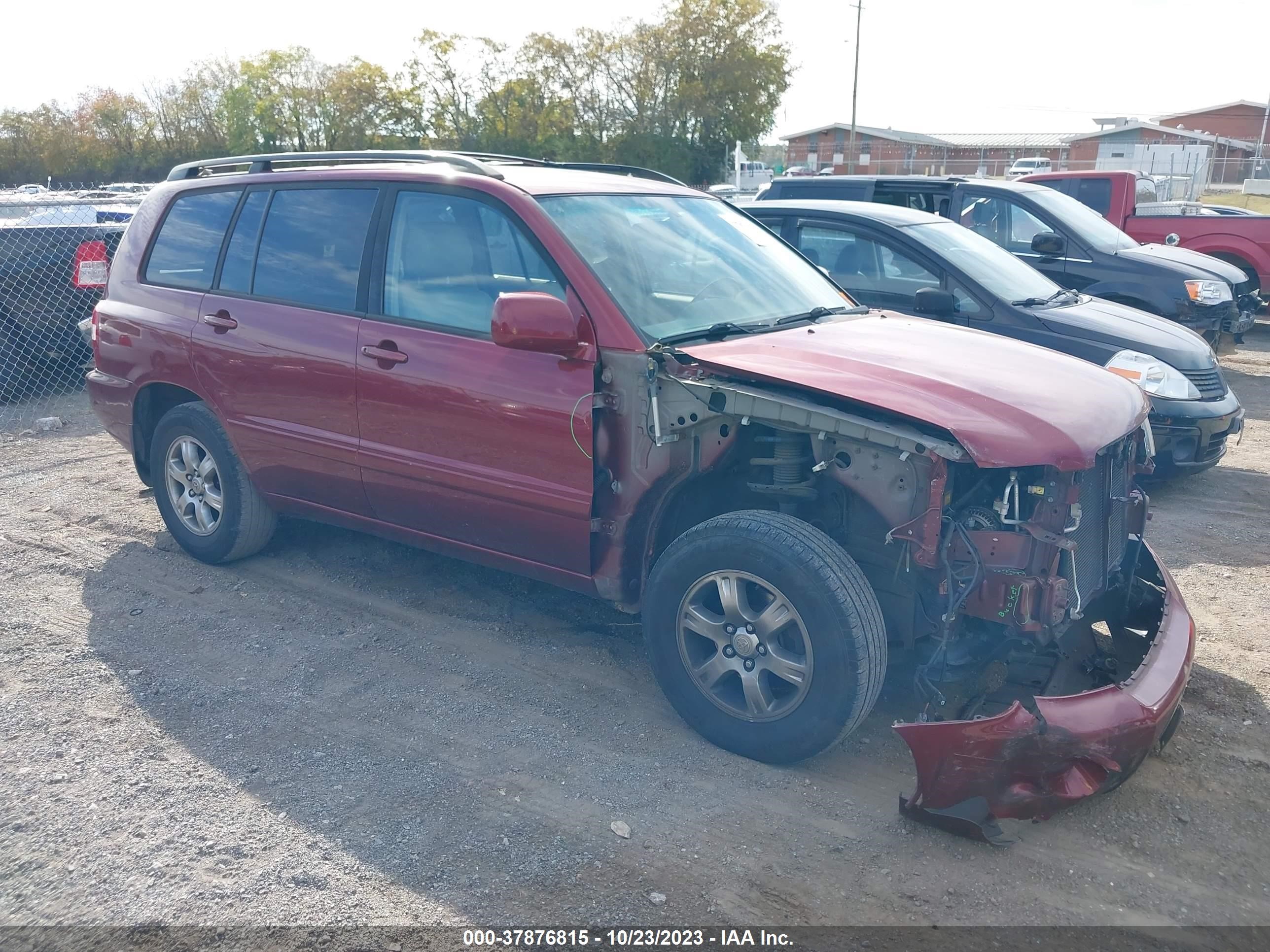 toyota highlander 2006 jtedp21a260123786