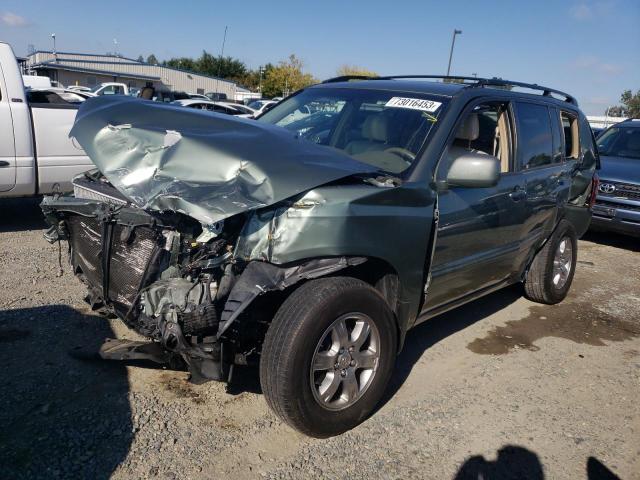 toyota highlander 2006 jtedp21a260124338