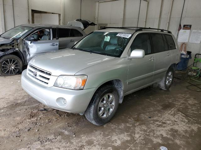 toyota highlander 2005 jtedp21a350066979