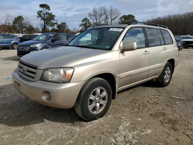 toyota highlander 2005 jtedp21a350073088