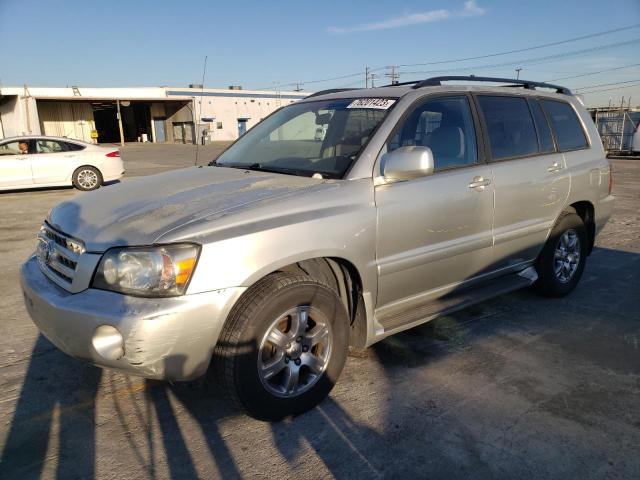 toyota highlander 2007 jtedp21a370135270