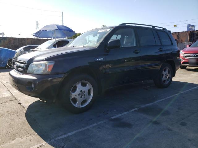 toyota highlander 2005 jtedp21a450046515