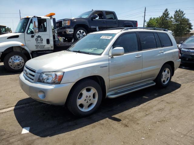 toyota highlander 2005 jtedp21a450064268