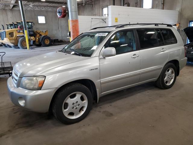 toyota highlander 2006 jtedp21a460102437