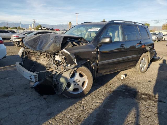 toyota highlander 2005 jtedp21a550068345