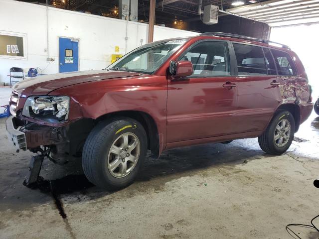 toyota highlander 2005 jtedp21a550077577