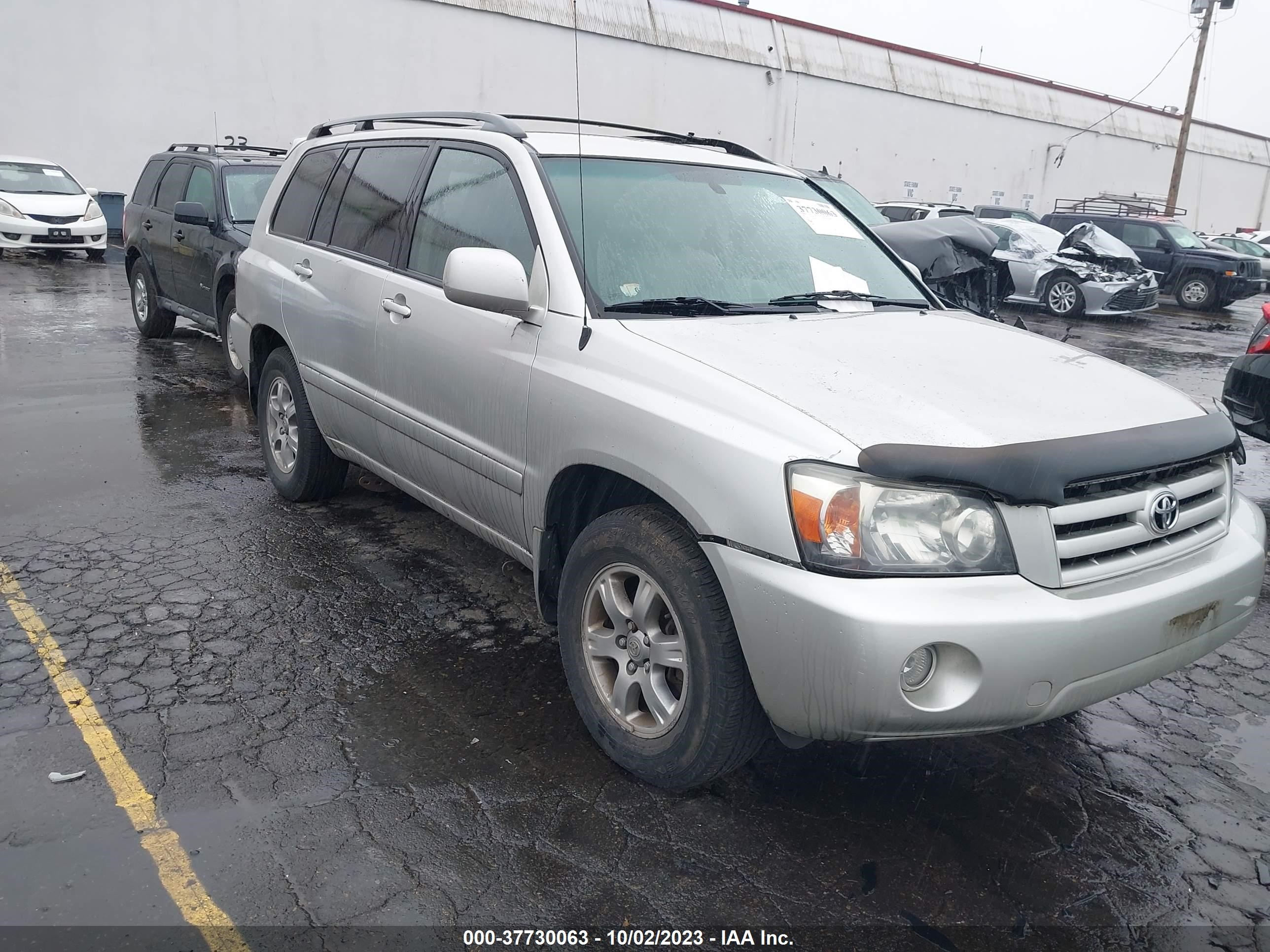 toyota highlander 2006 jtedp21a560106240