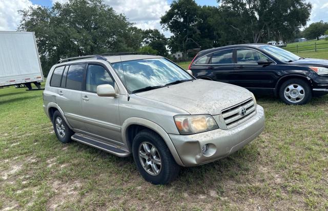 toyota highlander 2005 jtedp21a950076514