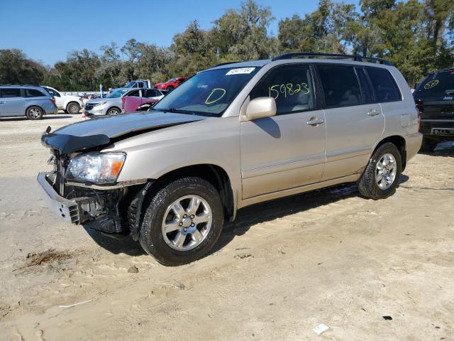 toyota highlander 2005 jtedp21a950078067