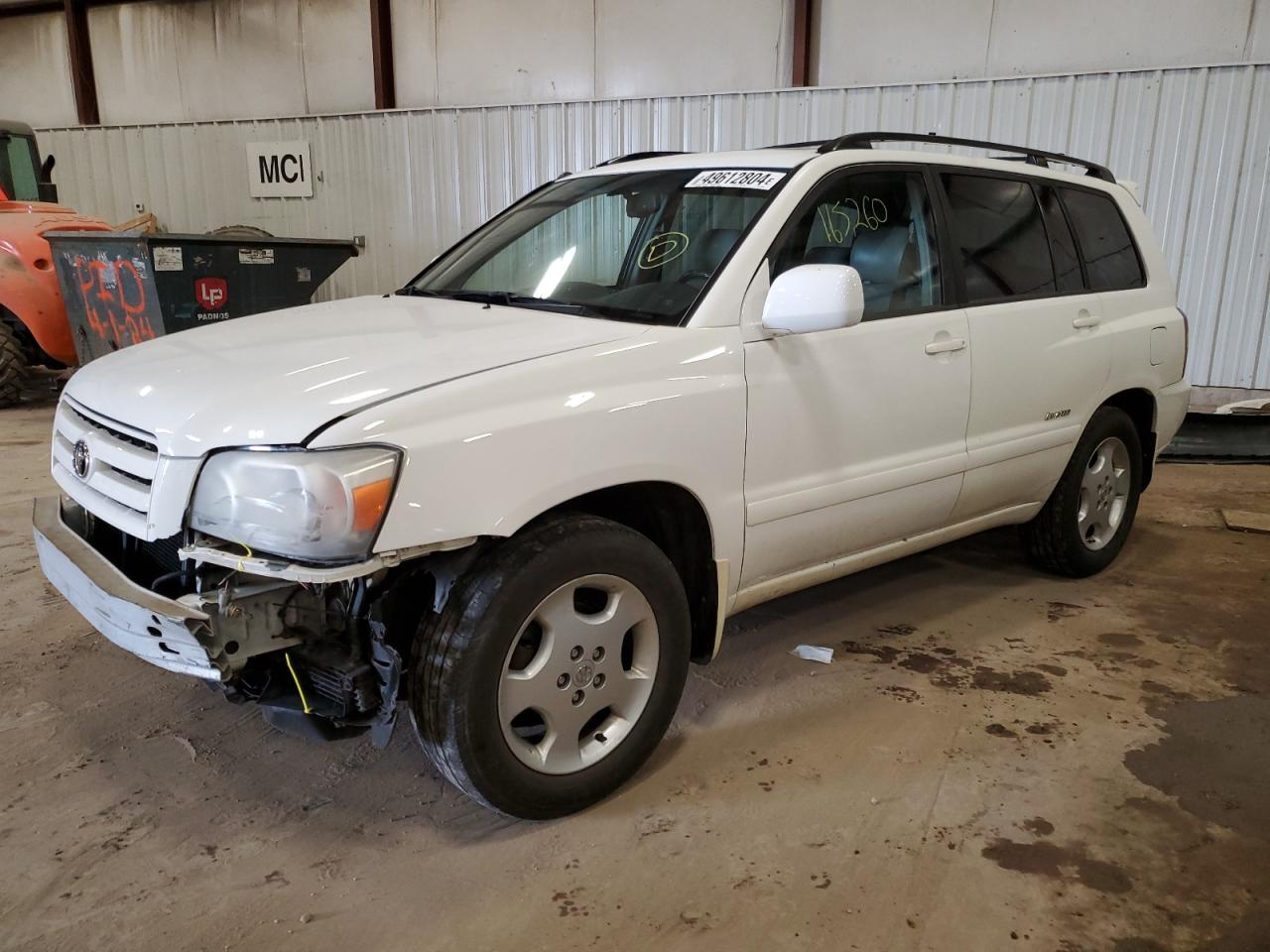 toyota highlander 2007 jtedp21a970147441