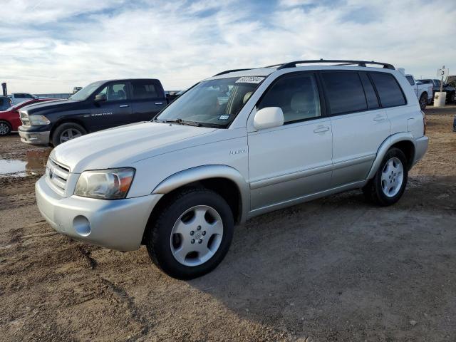 toyota highlander 2005 jtedp21ax50043828