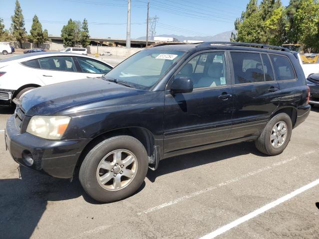 toyota highlander 2005 jtedp21ax50078546