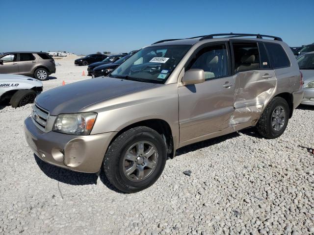 toyota highlander 2006 jtedp21ax60096272