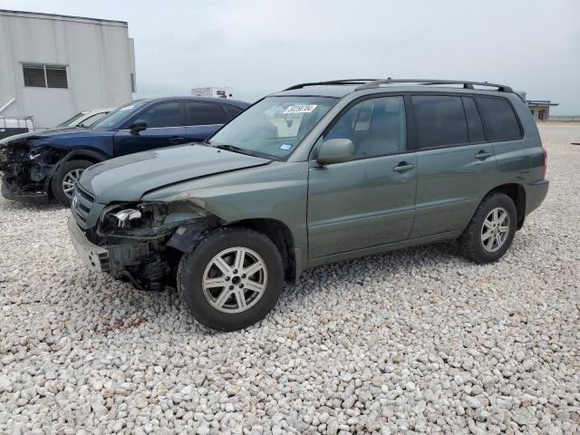 toyota highlander 2006 jtedp21ax60109263