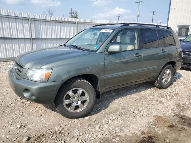 toyota highlander 2006 jtedp21ax60115063