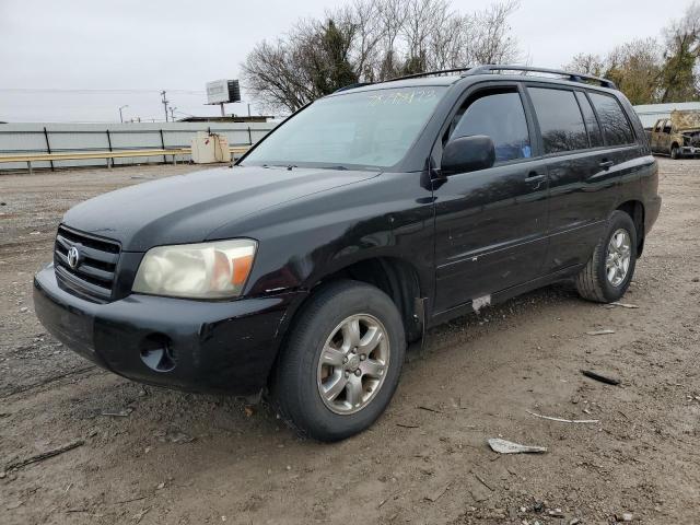 toyota highlander 2006 jtedp21ax60115905