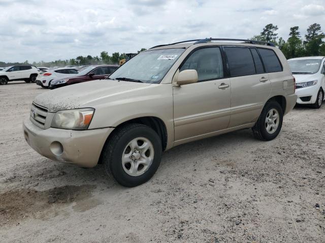 toyota highlander 2006 jtedp21ax60118979