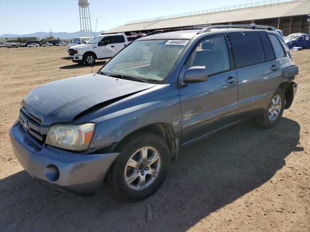 toyota highlander 2006 jtedp21ax60122739