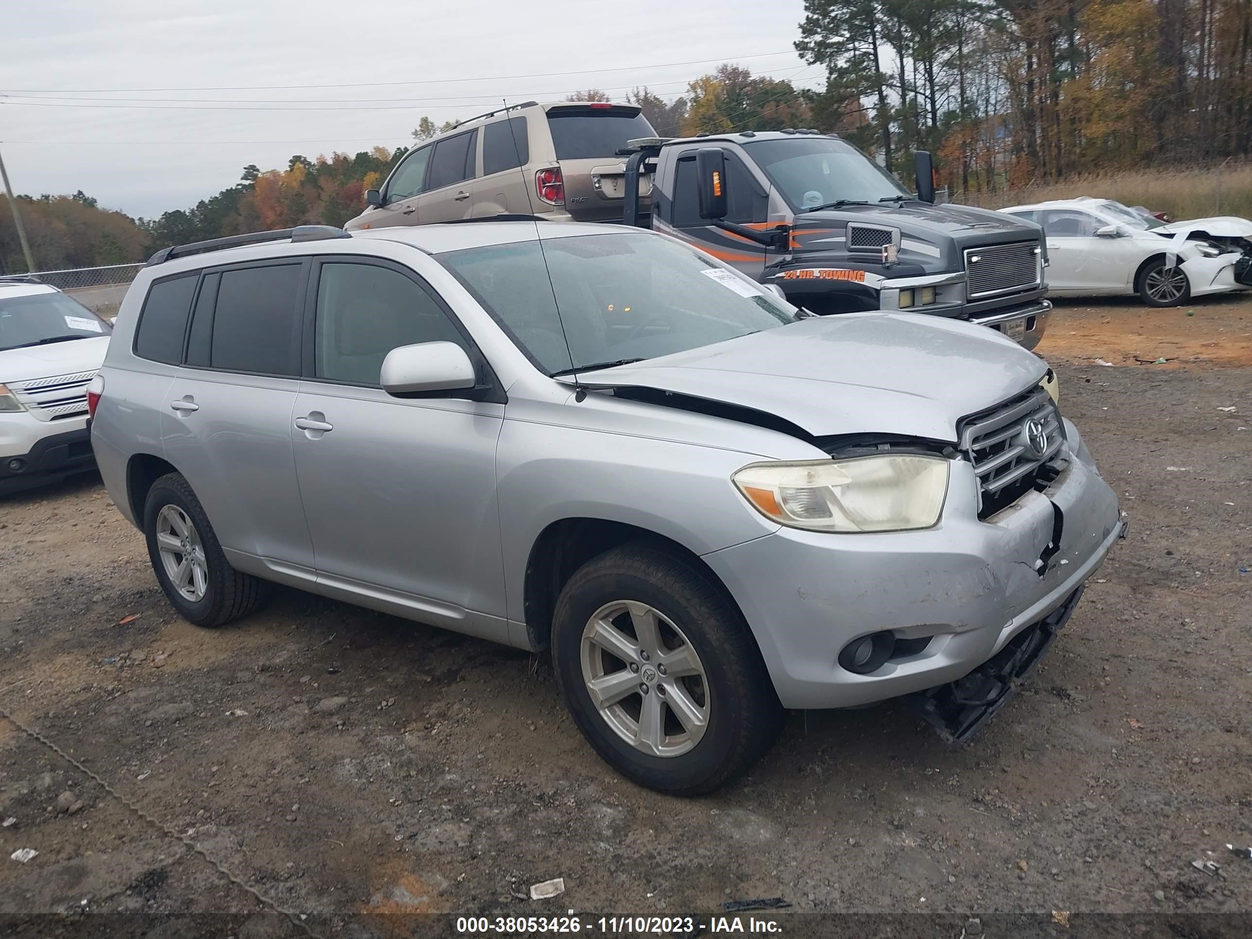 toyota highlander 2008 jteds41a182010929