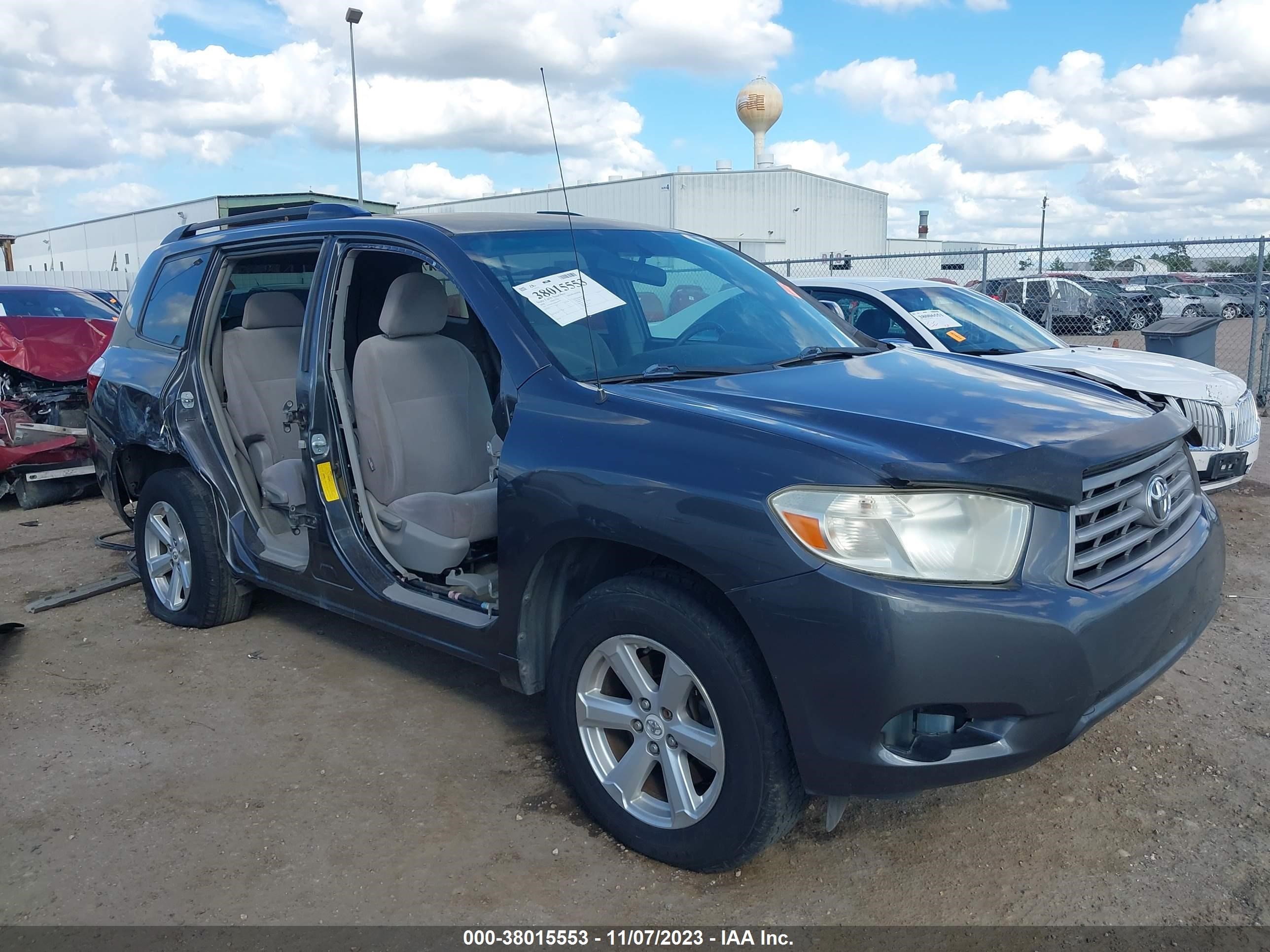 toyota highlander 2008 jteds41a282036794