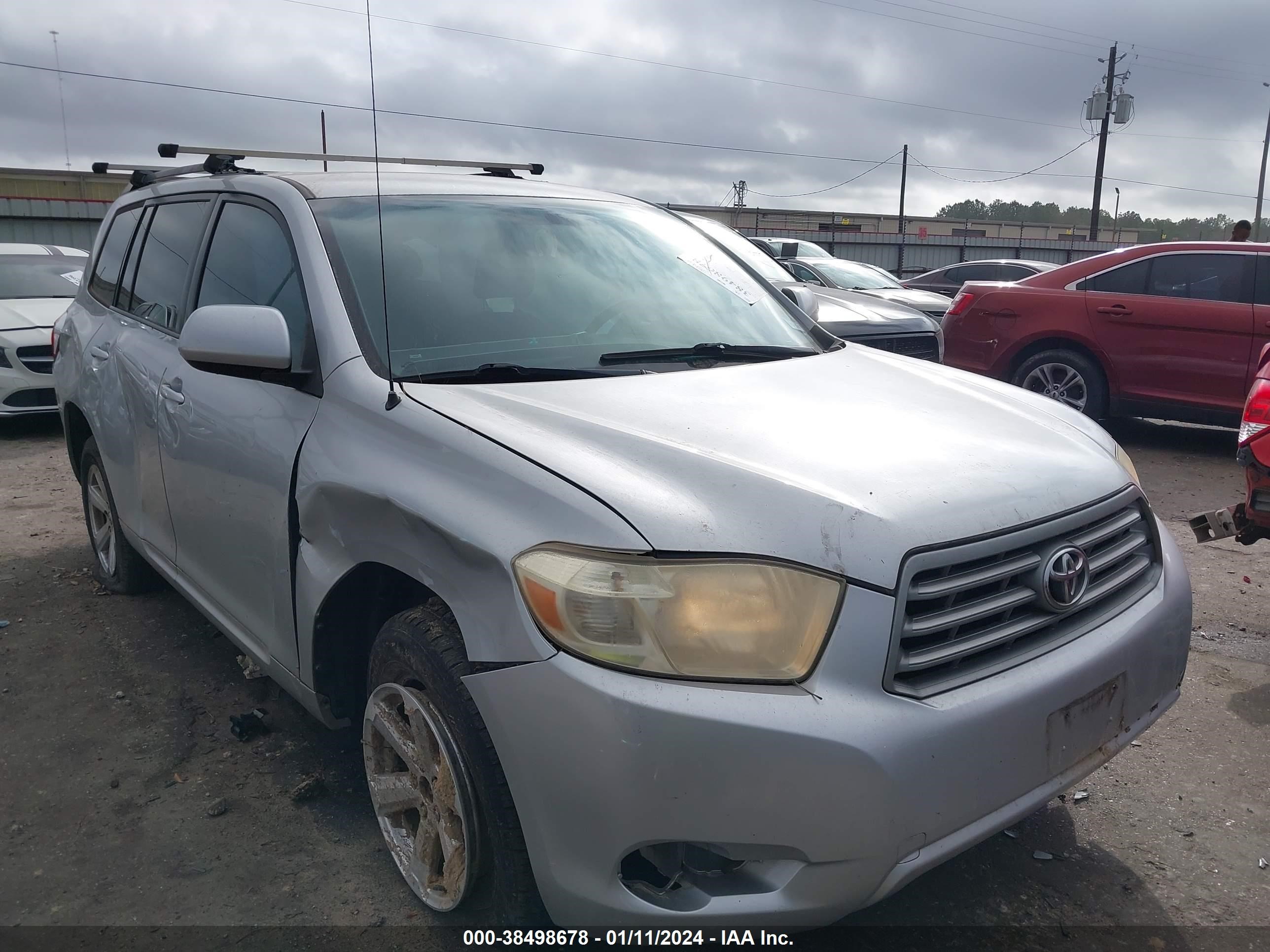 toyota highlander 2008 jteds41a282058598