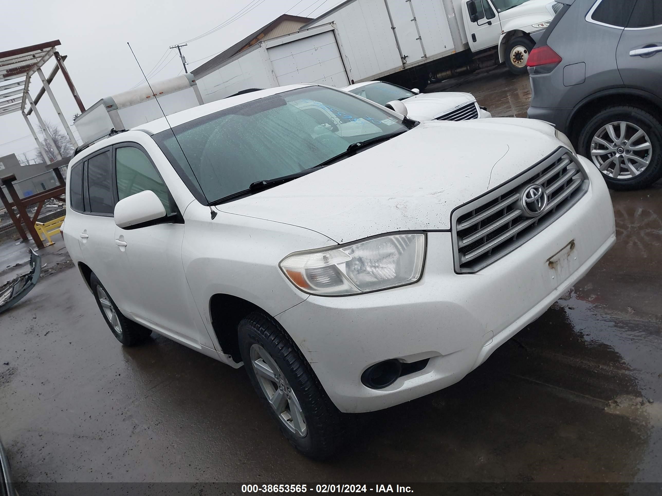 toyota highlander 2008 jteds41a782044292