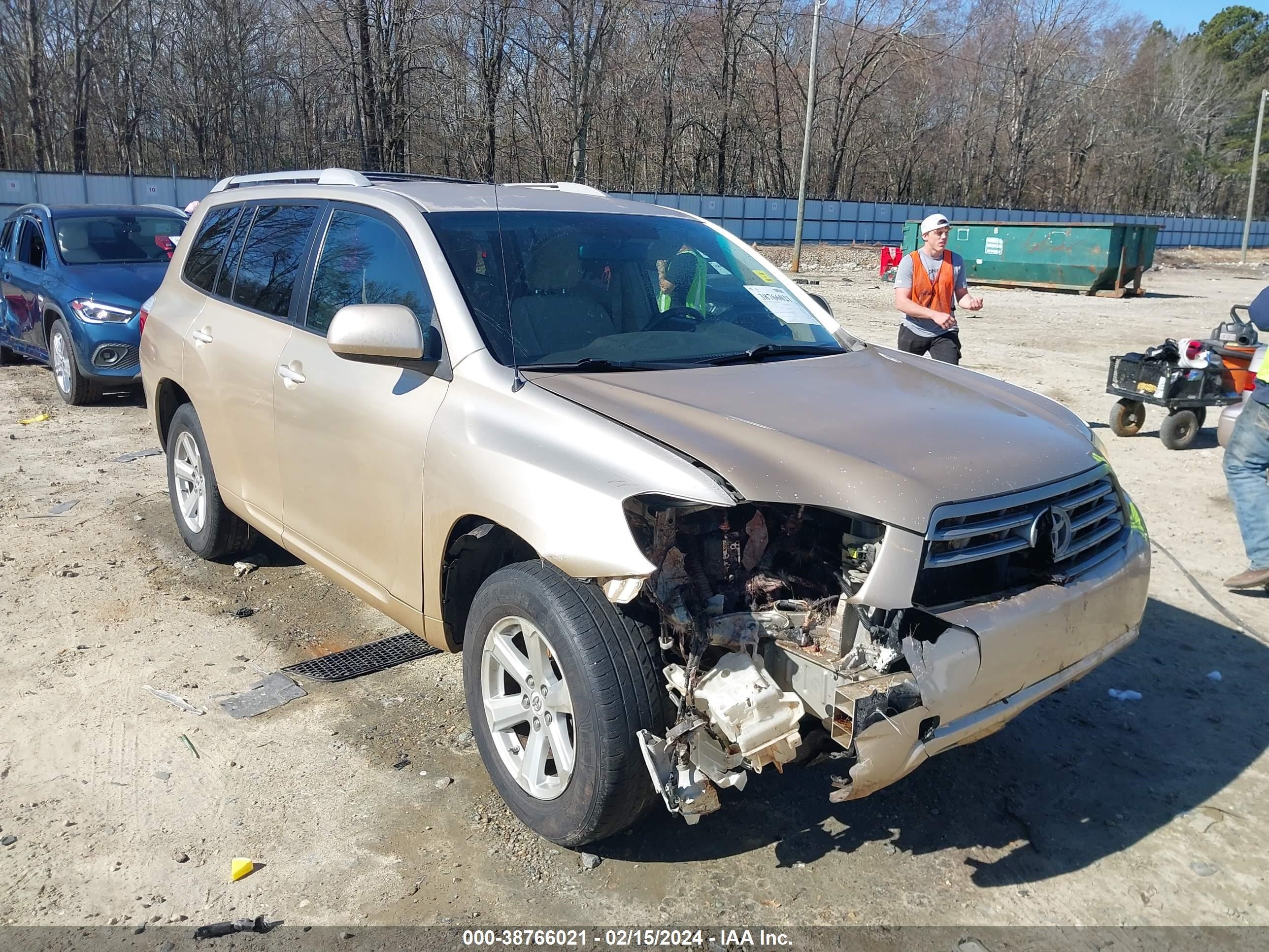 toyota highlander 2008 jteds41a882019787