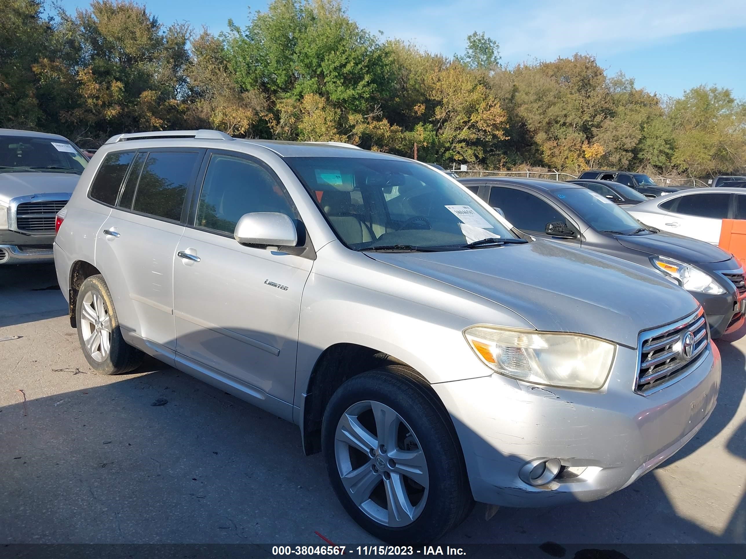 toyota highlander 2008 jteds42a982050495