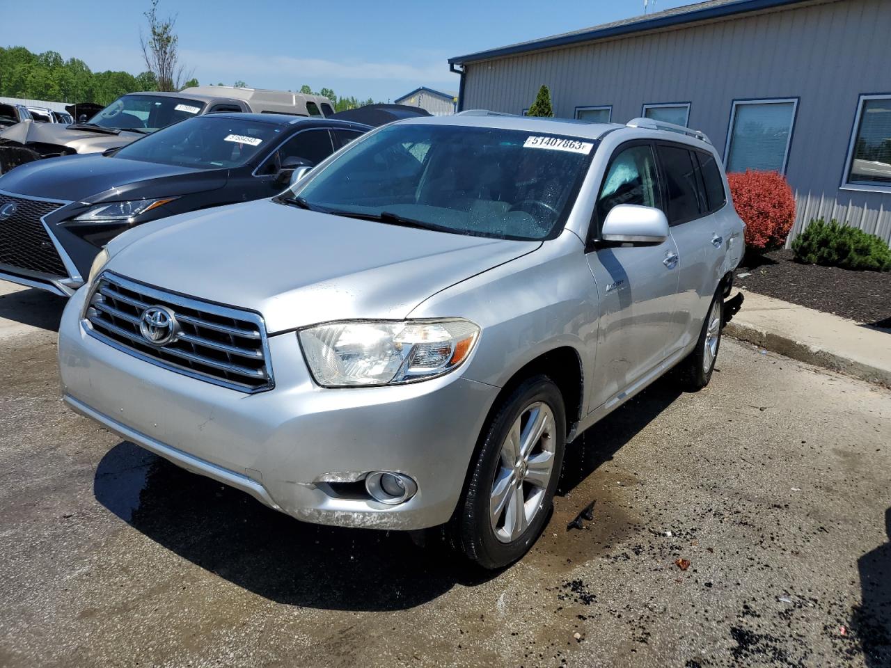 toyota highlander 2008 jteds42ax82039814