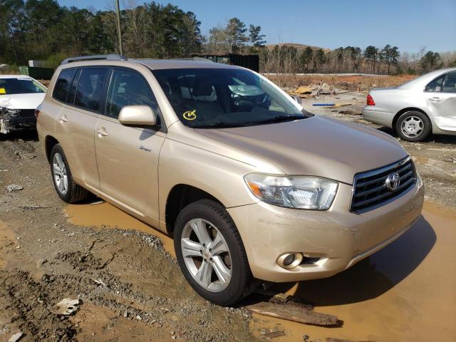 toyota highlander 2008 jteds43a582007514