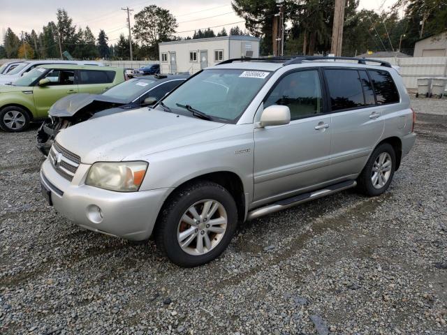 toyota highlander 2006 jtedw21a160001374