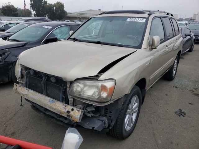 toyota highlander 2006 jtedw21a460005600