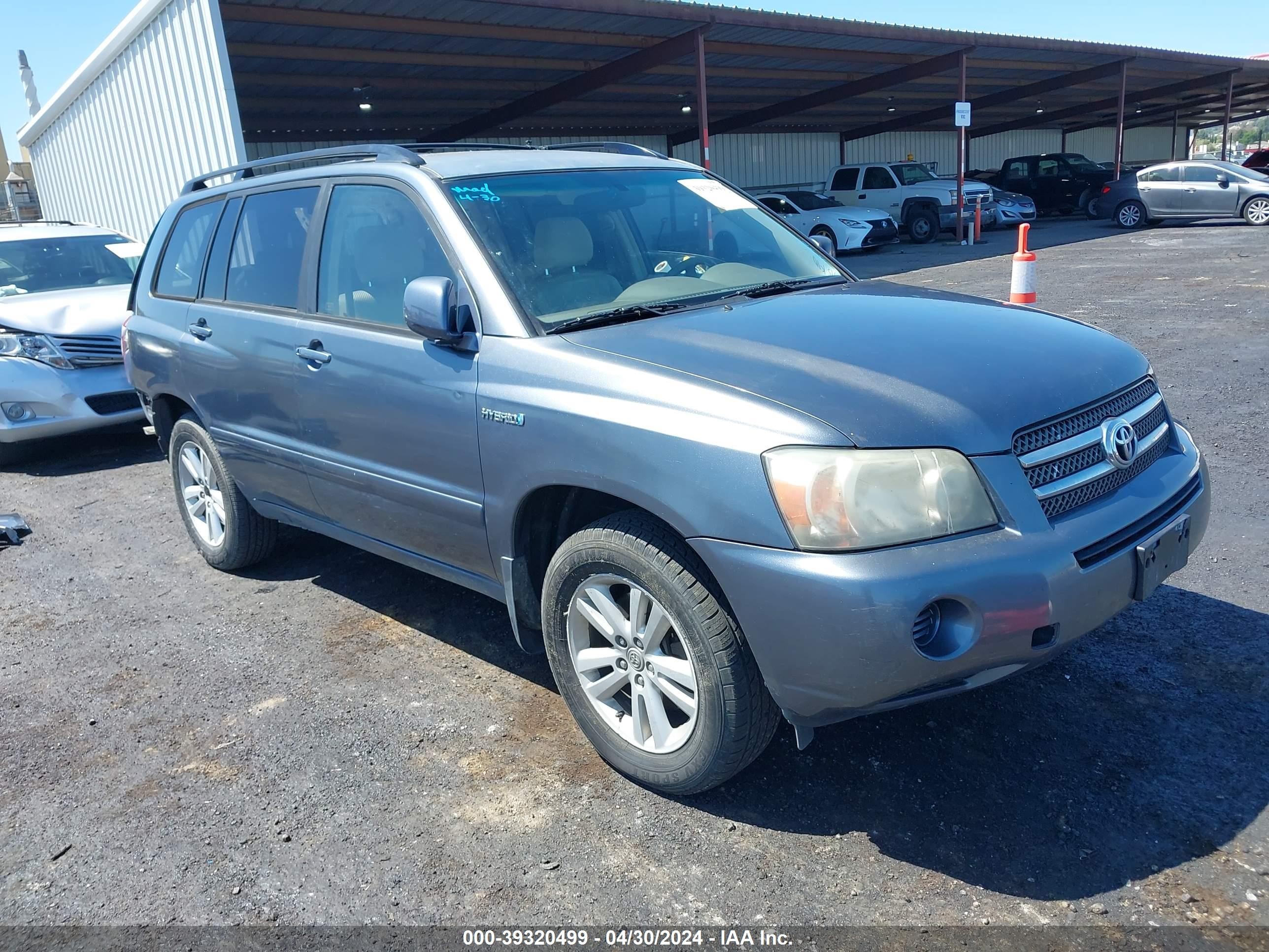 toyota highlander 2006 jtedw21a660015660