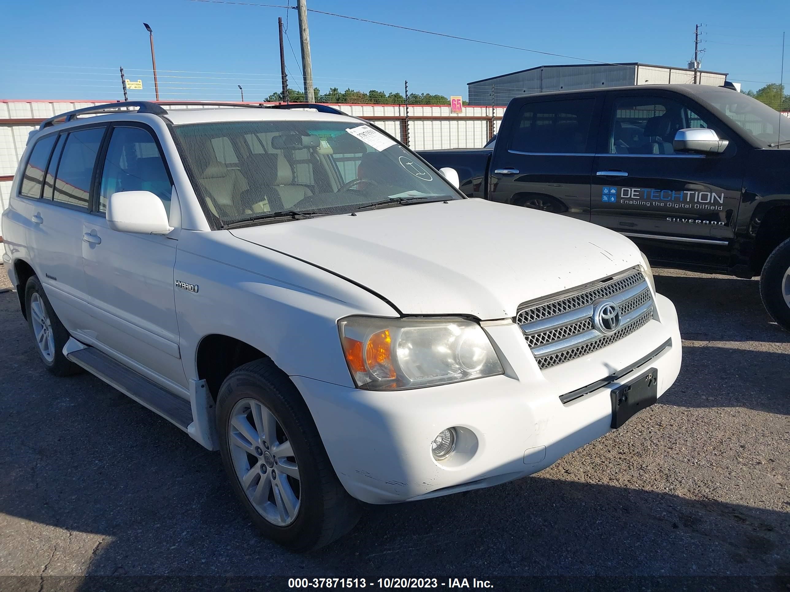 toyota highlander 2007 jtedw21a670016583