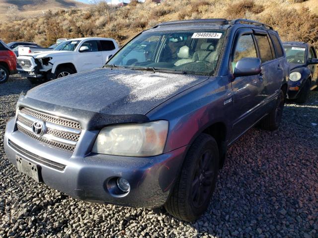 toyota highlander 2006 jtedw21a760009978