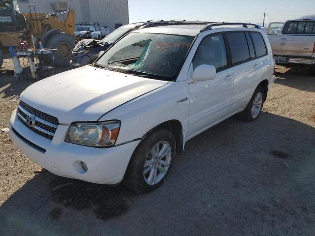 toyota highlander 2007 jtedw21a770022523