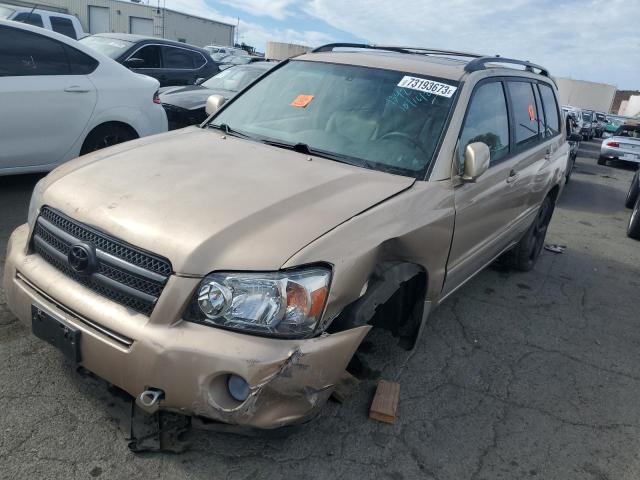 toyota highlander 2006 jtedw21a860007348