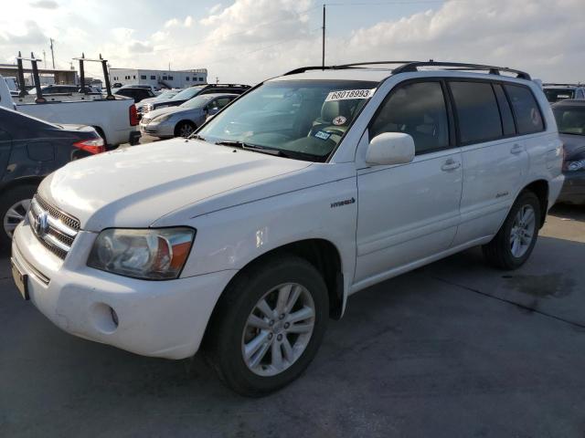 toyota highlander 2007 jtedw21a870023163